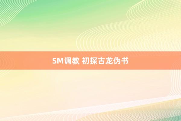 SM调教 初探古龙伪书